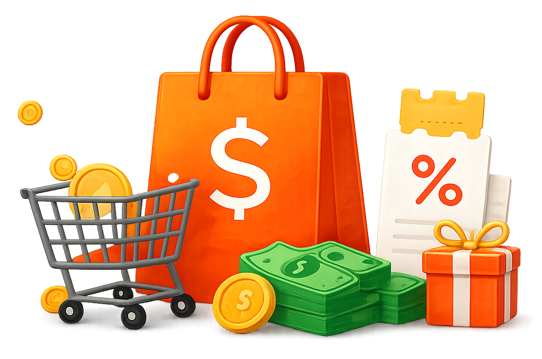 Mua sắm và nhận hoàn tiền